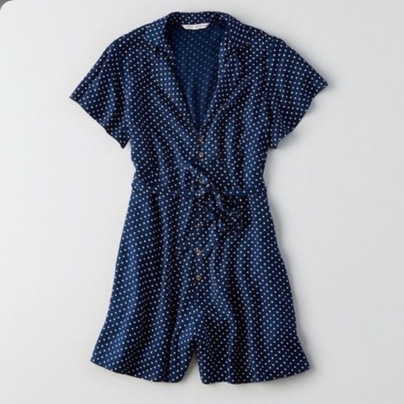 AEO Polka Dot Romper - Picture 2 of 5